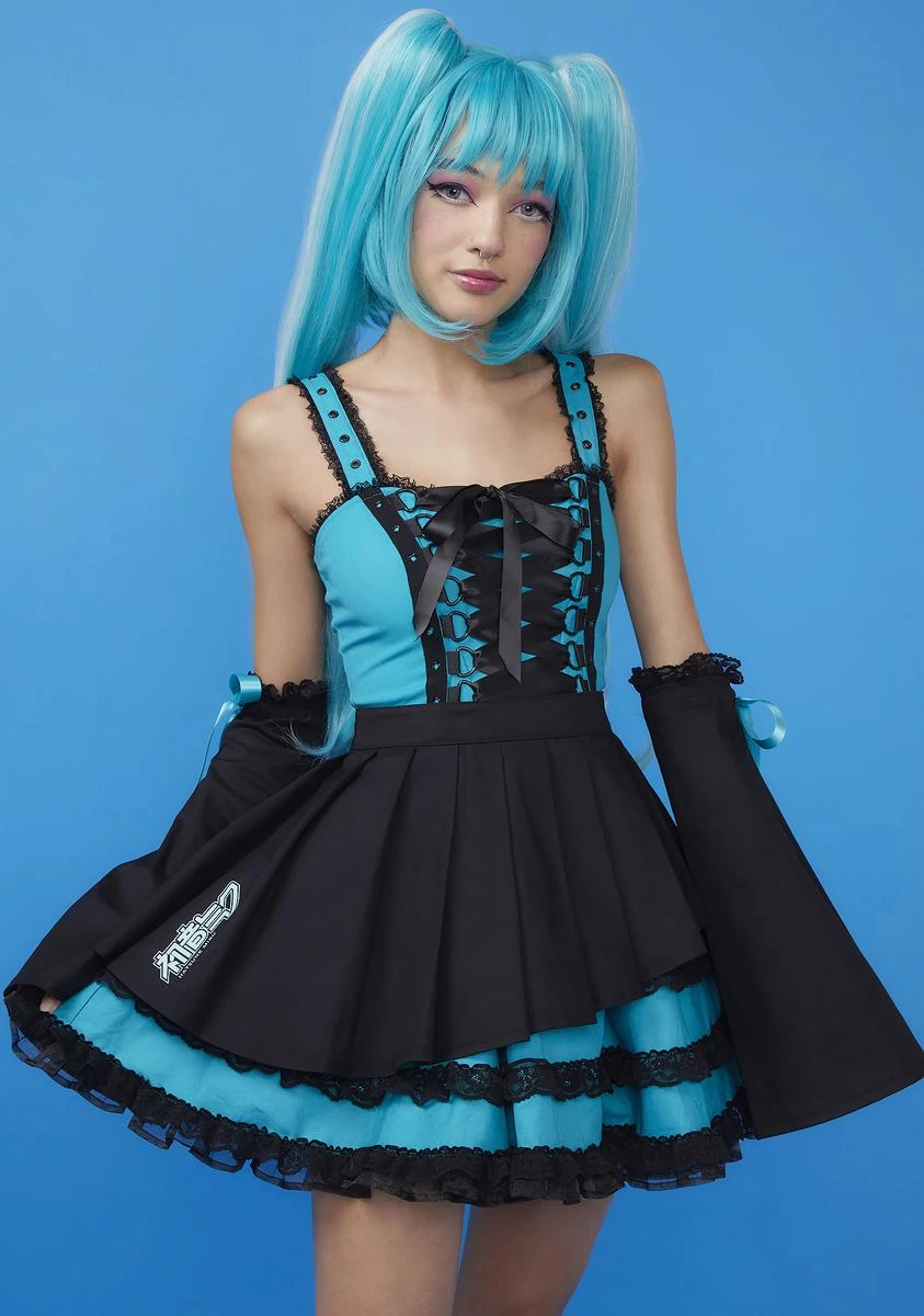 Sky Melody Mini Dress Set 2 Sky Melody Mini Dress Set - Image 2