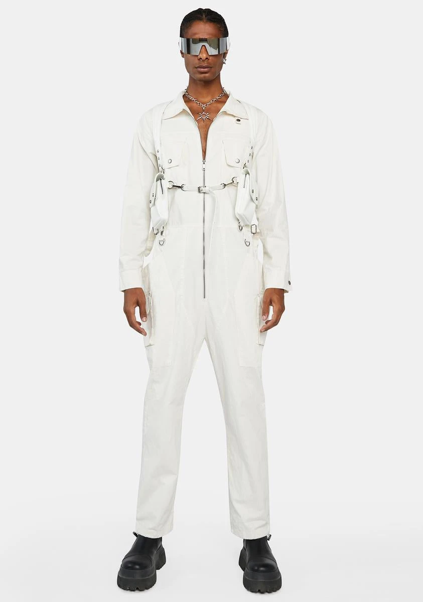 Compression Unisex Cargo Jumpsuit 2 Compression Unisex Cargo Jumpsuit - Image 2