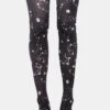 Lunar Star Sign Thigh High Socks