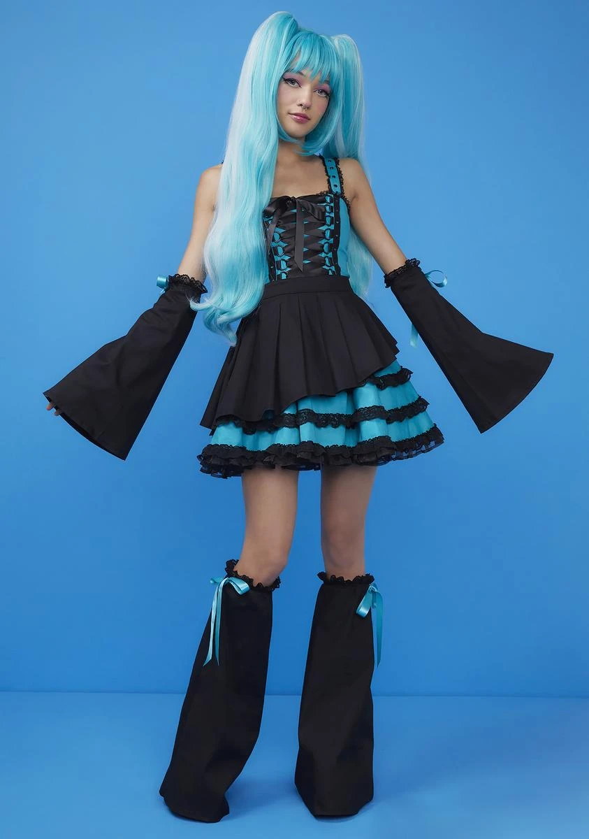 Sky Melody Mini Dress Set 3 Sky Melody Mini Dress Set - Image 3