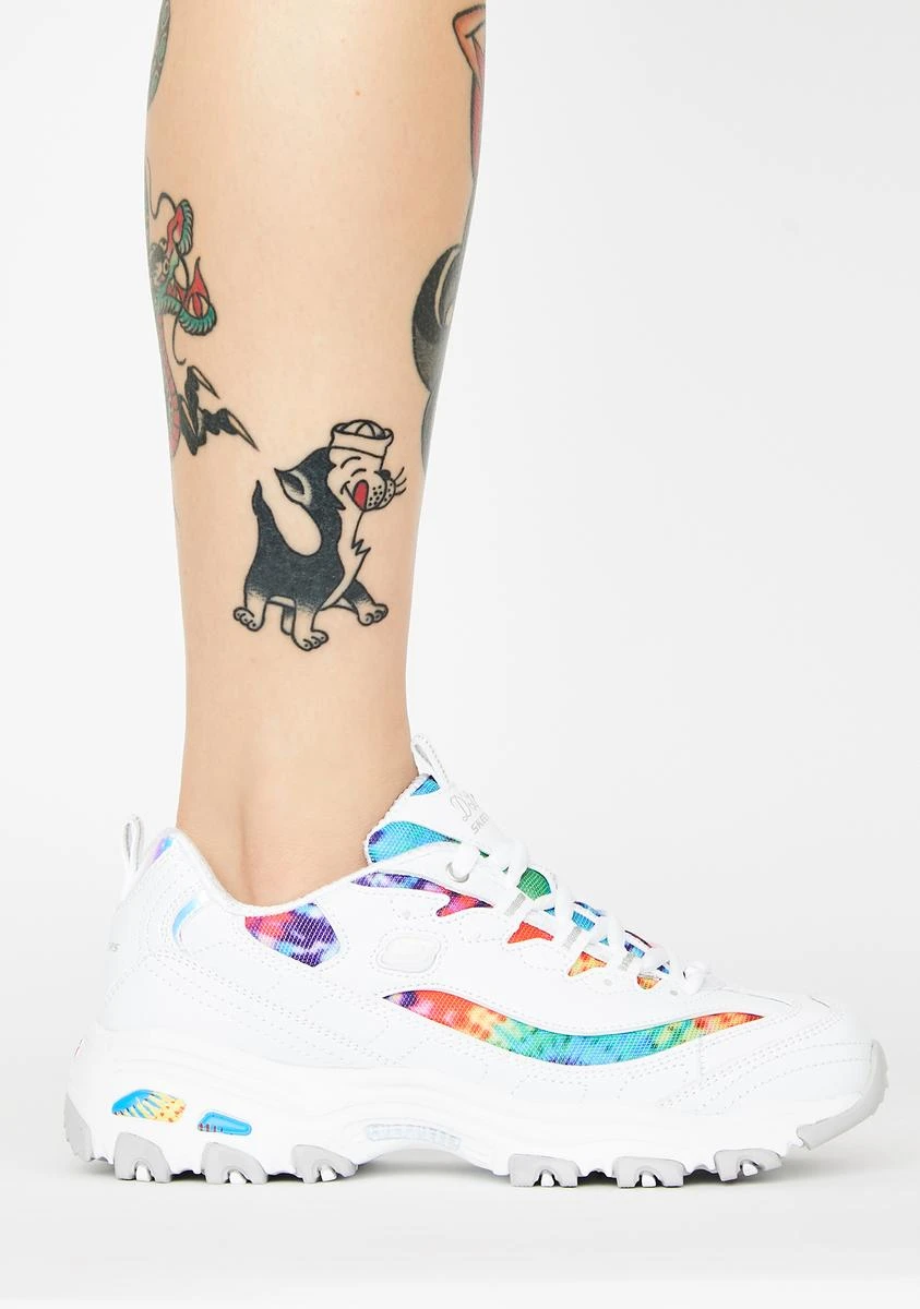 Skechers D'Lites Summer Fiesta Sneakers 2 Skechers D'Lites Summer Fiesta Sneakers - Image 2