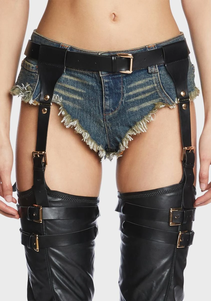 Alessia Thigh High Chap Boots 2 Alessia Thigh High Chap Boots - Image 2