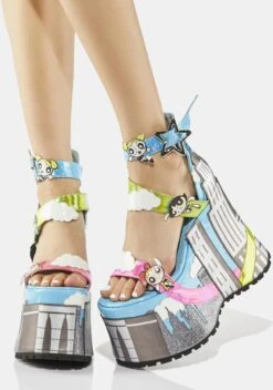 Townsville Takeover Platform Sandals -Cosplay Fantasy Deals Store DUiapHORmryepkL5fhTP6UFDG3Hq3dWQ 24