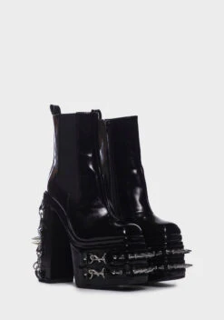 Crush Your Soul Platform Boots -Cosplay Fantasy Deals Store DznBR5MGz26YnTO57ZS5jaGkzMT8riha 24