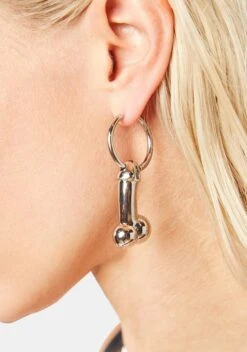 Dick Earrings