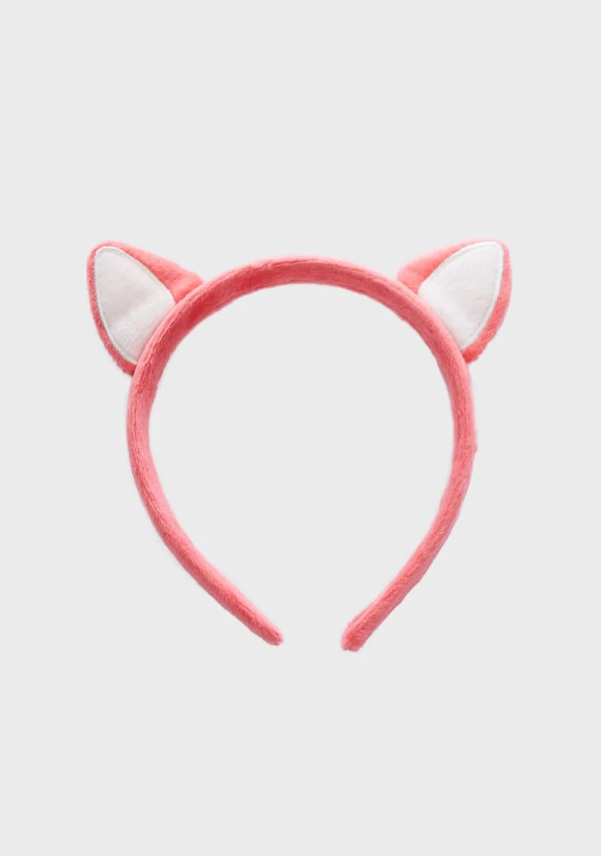 Squishmallows Fifi The Fox Plush Ears Headband 1 Squishmallows Fifi The Fox Plush Ears Headband