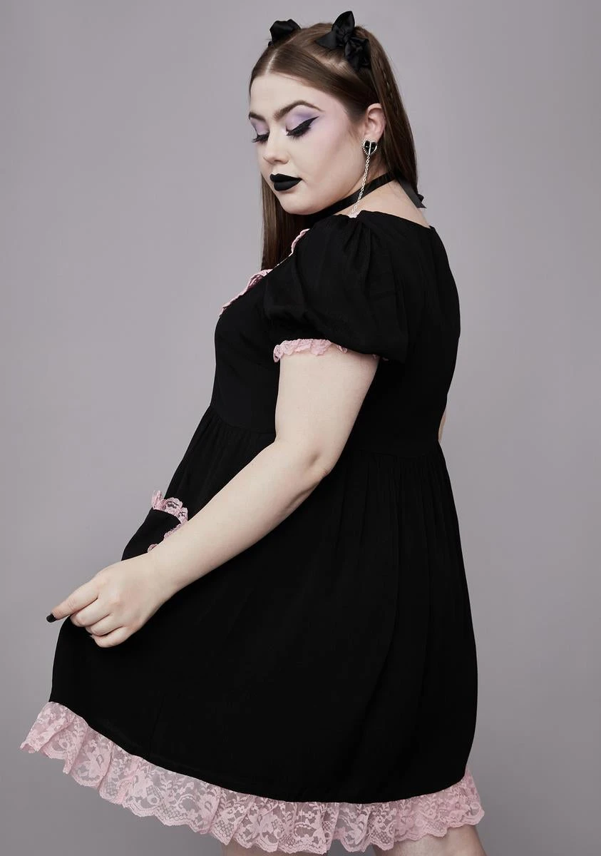 Plus Not In Love Babydoll Dress 4 Plus Not In Love Babydoll Dress - Image 4