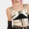 Ivory Divided Attention Harness Top