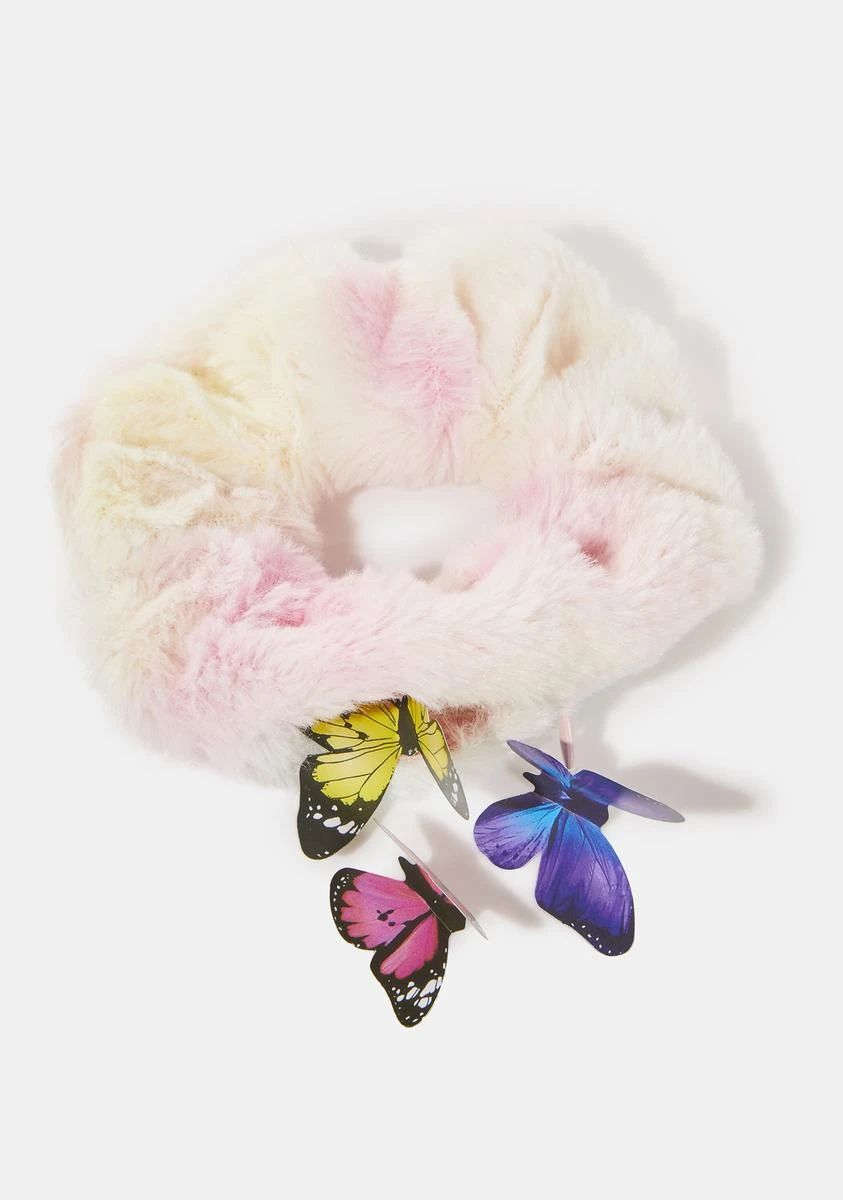 Hidden Gems Fuzzy Pocket Scrunchie 2 Hidden Gems Fuzzy Pocket Scrunchie - Image 2