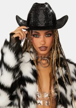 Wicked Cosmic Moonshine Rhinestone Cowboy Hat