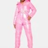 Snowbound Babe Metallic Snowsuit