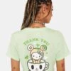 X Hello Kitty Mochi Matcha Kitty Tee