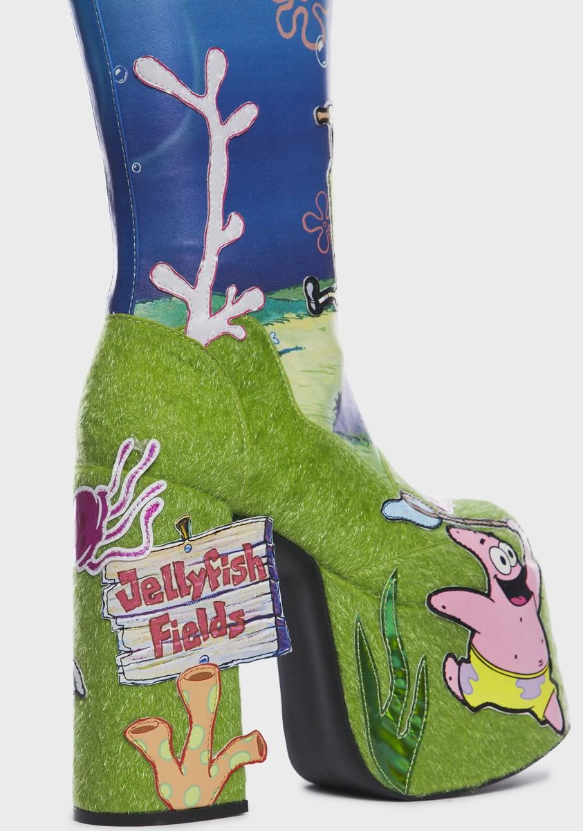 Gone Fishing Platform Boots 4 Gone Fishing Platform Boots - Image 4