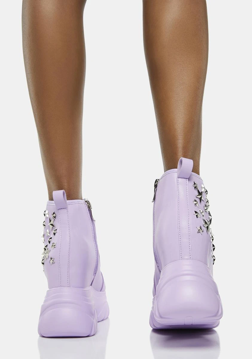 Purple Date-03 Sneakers 5 Purple Date-03 Sneakers - Image 5