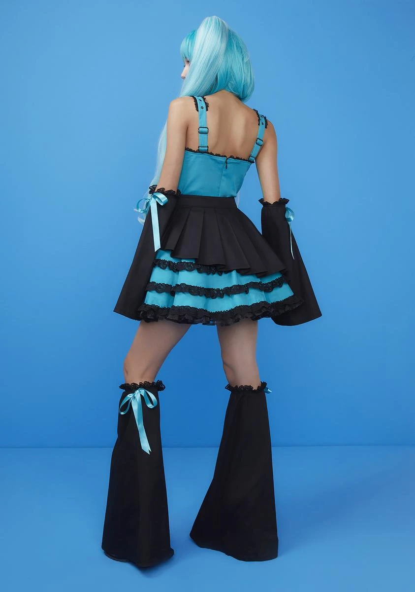 Sky Melody Mini Dress Set 4 Sky Melody Mini Dress Set - Image 4