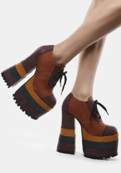 Funky Sole 2.0 Platform Oxfords