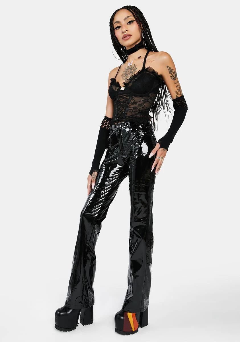 Brutally Blunt Vinyl Pants 3 Brutally Blunt Vinyl Pants - Image 3