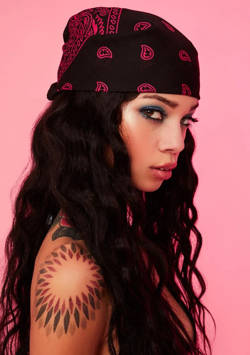 Bandit Rebel Rodeo Bandana Scarf 2 Bandit Rebel Rodeo Bandana Scarf - Image 2