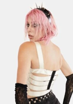 Ivory Divided Attention Harness Top -Cosplay Fantasy Deals Store hOo3cQn3q8tbvcCNA1EZThTZDsol99Oa 24