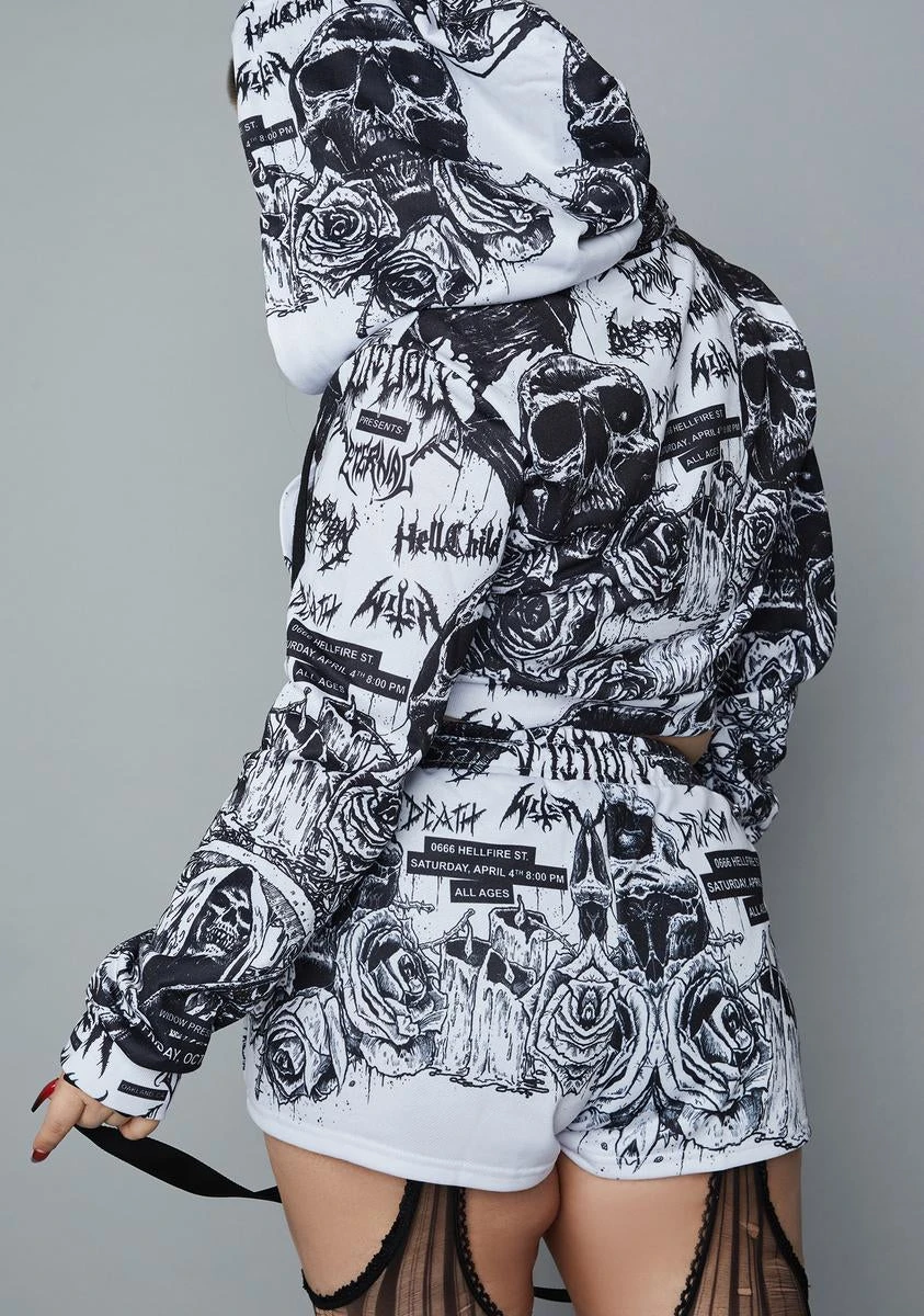 Plus Thrash Into Me Sweat Shorts 4 Plus Thrash Into Me Sweat Shorts - Image 4