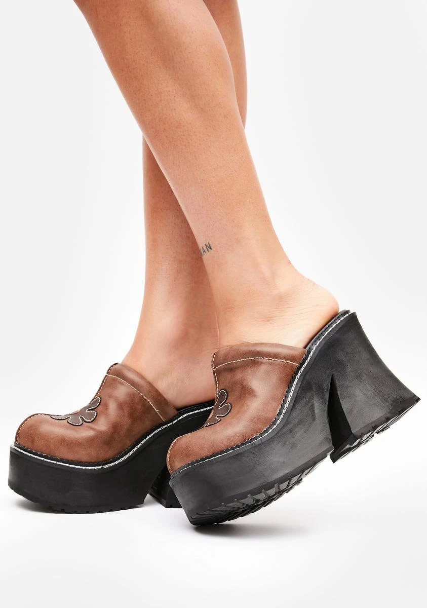 So Called Scheme Floral Clogs 3 So Called Scheme Floral Clogs - Image 3