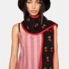 She's Worth It Cherry Print Scarf