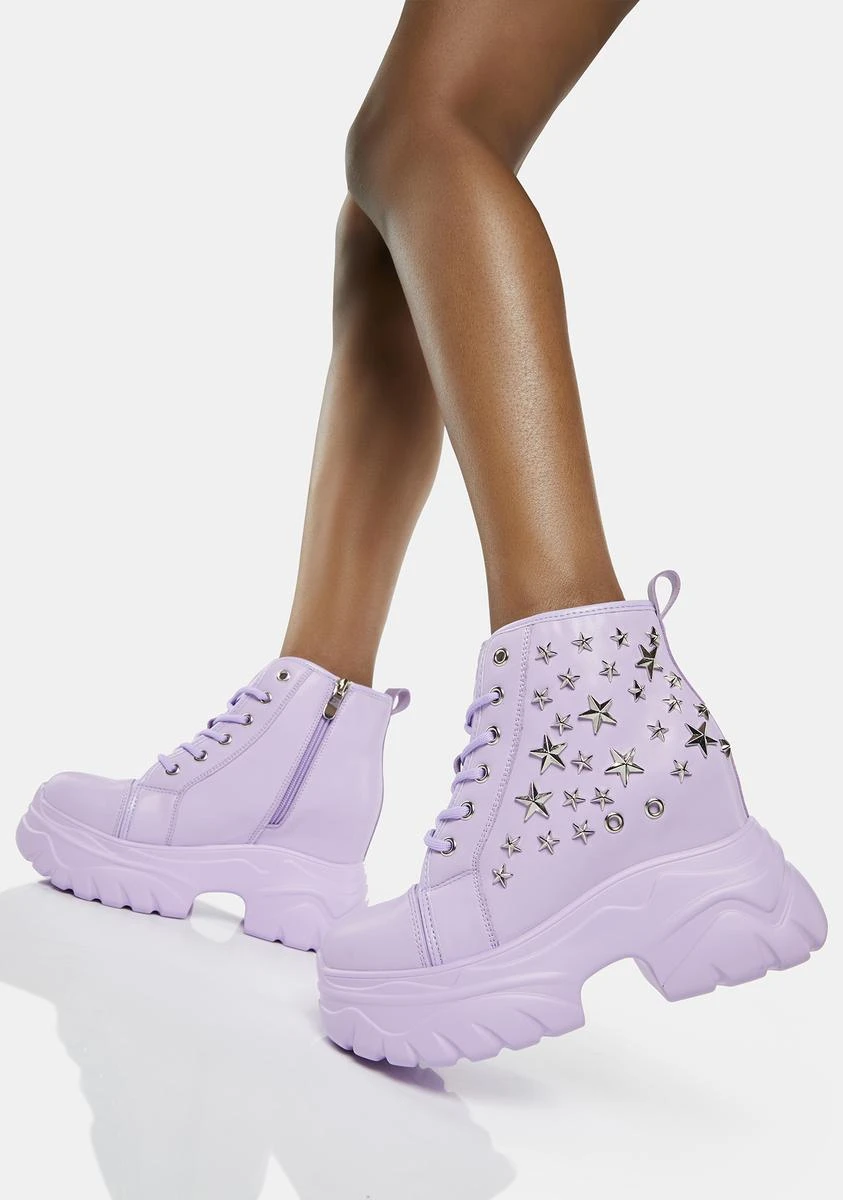 Purple Date-03 Sneakers 2 Purple Date-03 Sneakers - Image 2