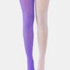 Lilac Double Take Two-Tone Sheer Tights