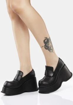 Soul Meets Body Wedge Loafers