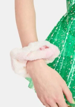 Hidden Gems Fuzzy Pocket Scrunchie