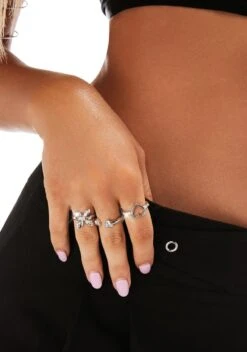 Trending Three-Piece Ring Set