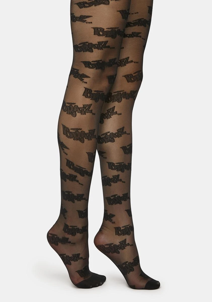 Bratz Logo Tights 1 Bratz Logo Tights